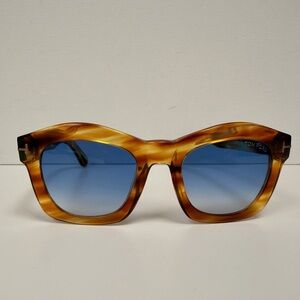 Tom Ford Brown and Blue Sunglasses